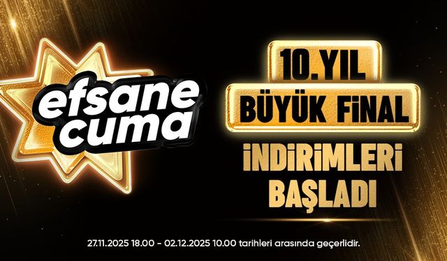 Hepsiburada'da ‘10'uncu Yıl Büyük Final İndirimleri' başladı