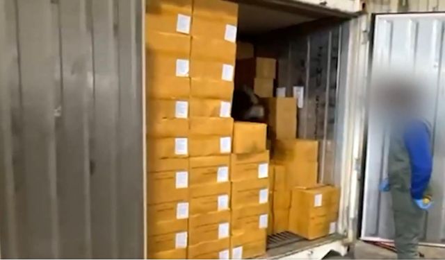 Kocaeli'de 1,5 ton uyuşturucu ele geçirildi; 5 gözaltı