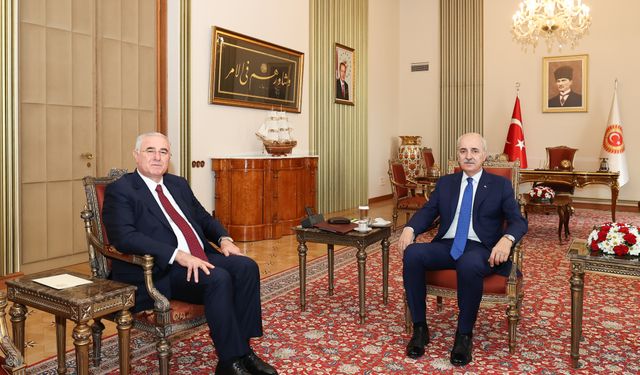 Kurtulmuş, Kamu Başdenetçisi Akarca'yı kabul etti