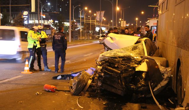 Malatya'da zincirleme kaza: 2 ölü, 3 yaralı