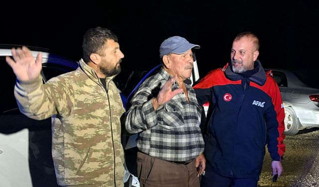 Mantar toplamak için gittiği dağlık alanda kayboldu, 6 saat sonra bulundu