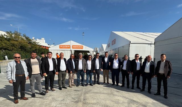 Milaslı Muhtarlar GrowTech 2025 Fuarı'na katıldı