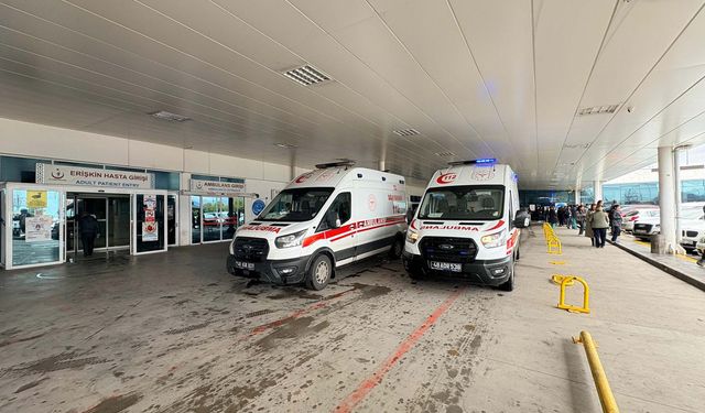 Muğla'da hastanede kimyasal madde döküldü; 2 personel etkilendi