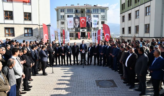 Osmaniye'de 'Murat Kurum Bey Mahallesi' kuruluyor / Ek fotoğraf