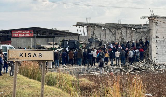 Şanlıurfa'da beton dökümü sırasında göçük: 5 yaralı