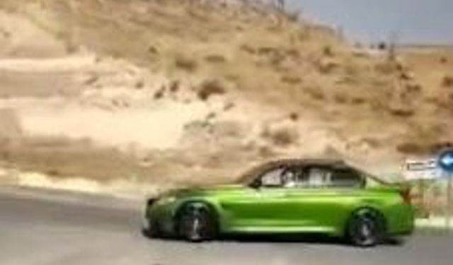 Takke ve cübbe giyip drift attığı görüntüleri takipçileriyle paylaşan sürücüye para cezası