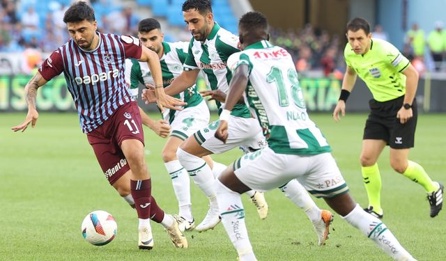 Trabzonspor ile Konyaspor 49'uncu randevuda