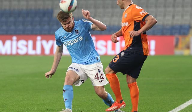 Trabzonspor ile RAMS Başakşehir FK 35'inci randevuda