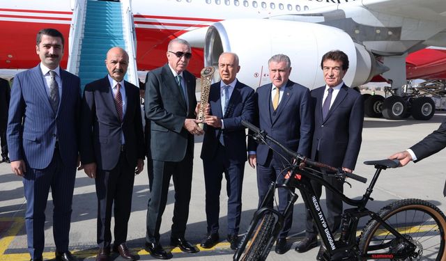 Türkiye Bisiklet Federasyonu'ndan Cumhurbaşkanı Erdoğan'a özel teşekkür