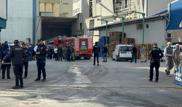 Un fabrikasında doğal gaz patlaması