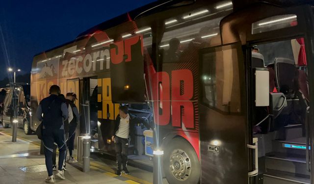 Zecorner Kayserispor kafilesi Rize'de