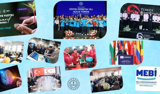 2025'te eğitimde birçok yeni proje ve uygulama hayata geçirildi