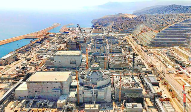 Akkuyu NGS'nin 1’inci Güç Ünitesi’ne ait gaz yalıtımlı şalt tesisi işletmeye hazır