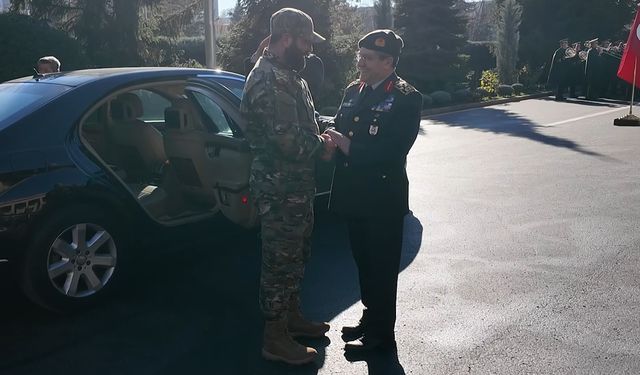 Bakan Güler, Suriye Genelkurmay Başkanı Na'san ile görüştü (2)