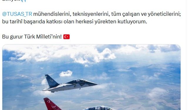 Bakan Kacır: Milli jet uçağımız HÜRJET İspanya'ya ihraç ediliyor