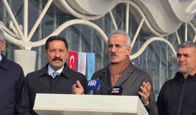 Bakan Uraloğlu: Hatay Havalimanı'ndaki tüm çalışmalar 2026'da tamamlanacak