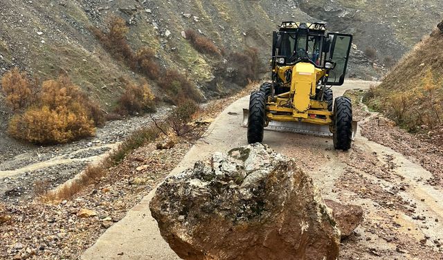 Batman'da kar ve heyelan nedeniyle 112 yerleşim yerinin yolu kapandı