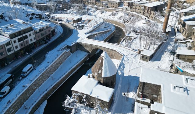 Bitlis'te karla mücadele çalışmaları sürüyor