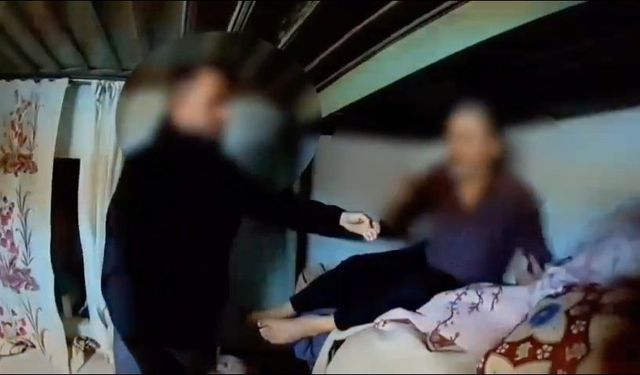 Cinayet hükümlüsü yorganların arasında yakalandı