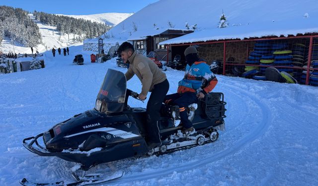 Denize en yakın kayak merkezi sezona hazır 