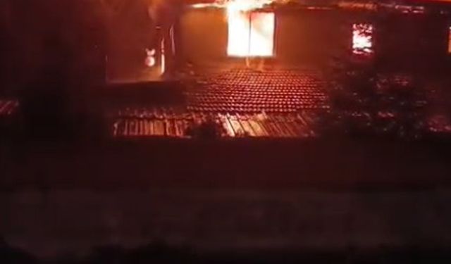 Eğlence merkezinde çıkan yangında öldü