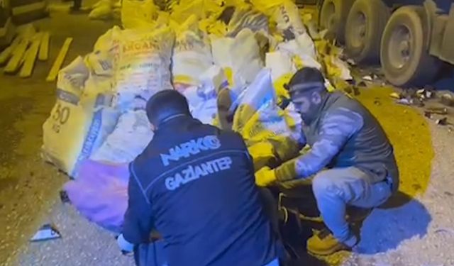 Gaziantep'te 61 kilo uyuşturucu ele geçirildi; 11 tutuklama