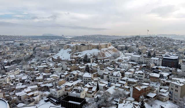Gaziantep'te okullara 'kar' tatili