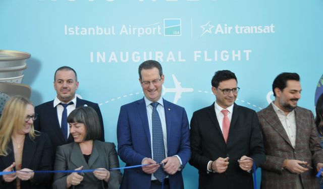 İstanbul Havalimanı’nın 116’ncı havayolu şirketi Air Transat oldu
