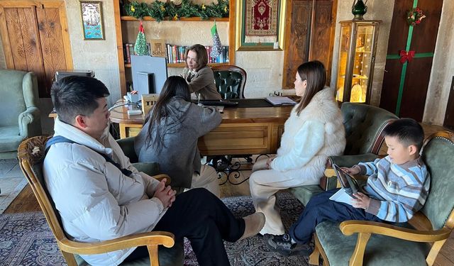 Kapadokya'da yeni yıl hazırlıkları tamamlandı