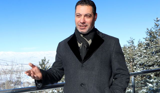 Kar kalınlığı 2 metreyi geçen Palandöken'de kayak keyfi