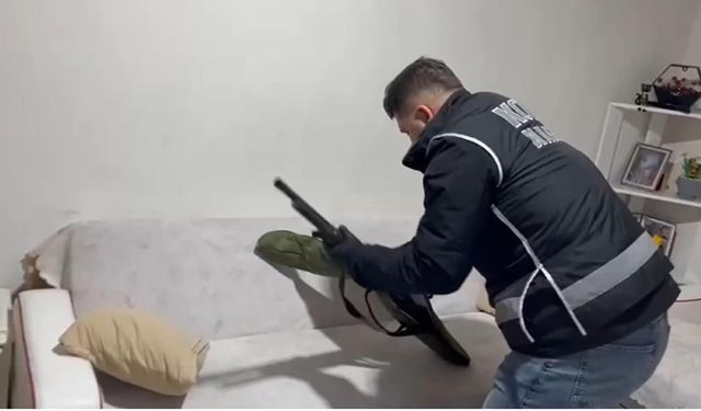 Kars'ta silah tacirlerine dron destekli operasyon: 10 gözaltı