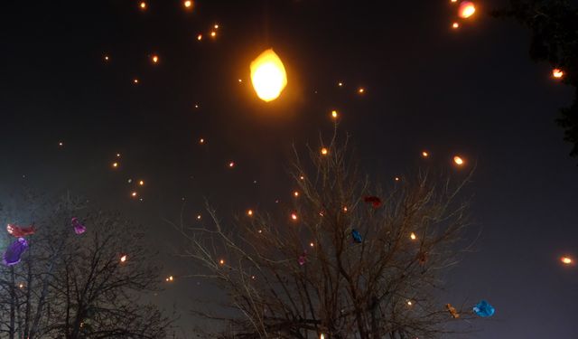 Konya'da 'şivlilik' öncesi fener alayı coşkusu