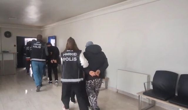 Konya'da uyuşturucu operasyonları: 110 tutuklama