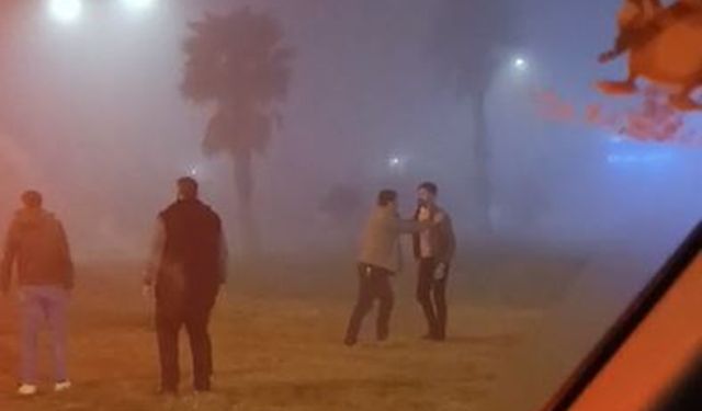 Mardin’de trafikte yol verme kavgası kamerada: 2 yaralı 