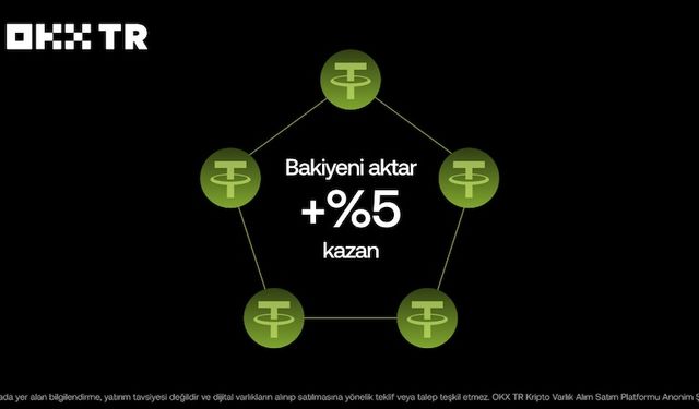 OKX TR'den 'Bakiyeni aktar, yüzde 5 kazan' kampanyası