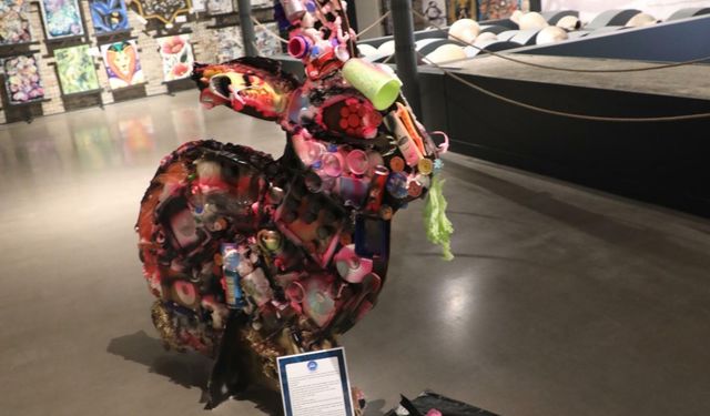 Özel Egeli genç sanatçılardan sürdürülebilirlik temalı sergi