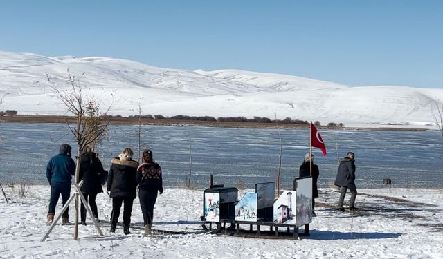 Sıcaklıklar mevsim normali üzerinde; Çıldır Gölü de donmadı / Ek fotoğraflar
