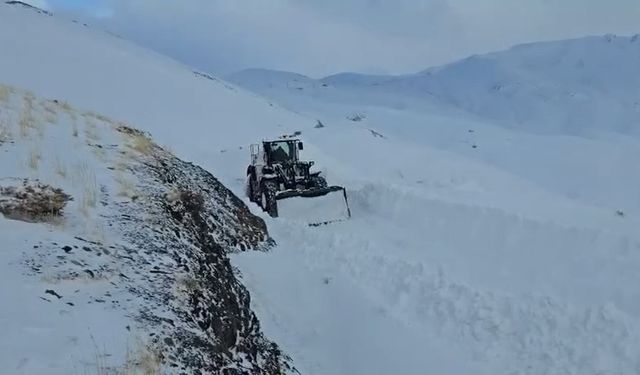 Şırnak'ta kar kalınlığı 2 metreyi geçti