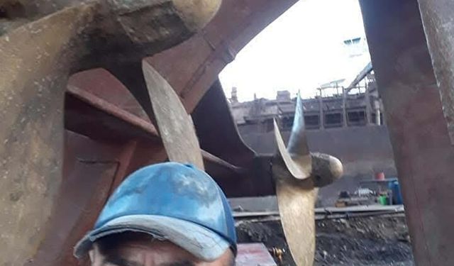 Aliağa Gemi Söküm Bölgesi'nde iş kazası; 1 işçi öldü