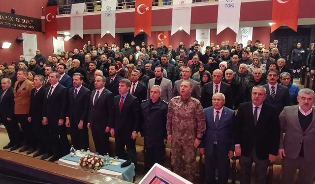 Amasya'da 'Yüzyılın Konut Projesi'nde kura çekimi yapıldı