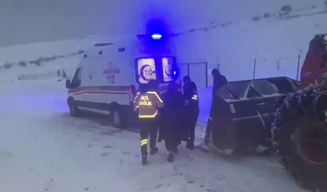 Batman'da 507 yerleşim yerinin yolu kardan kapandı (4)