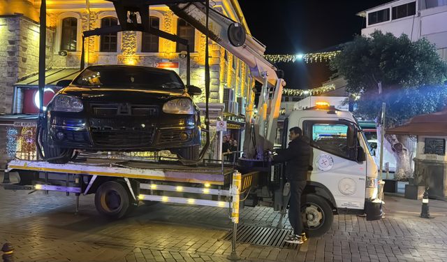 Bodrum'da yılın ilk trafik cezası alkollü sürücüye