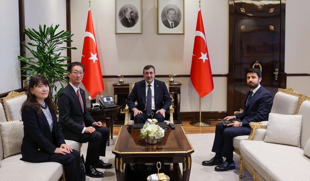 Cevdet Yılmaz, Moğolistan ve Japonya'nın Ankara büyükelçilerini kabul etti