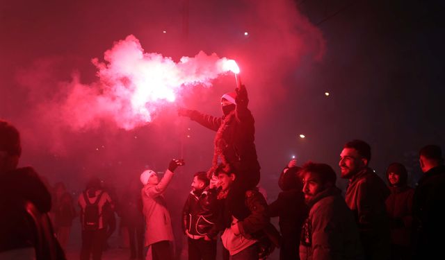 Gaziantep'te yeni yıl coşkuyla kutlandı