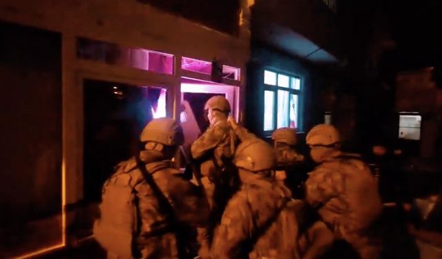 Helikopter destekli uyuşturucu operasyonu; 16 tutuklama