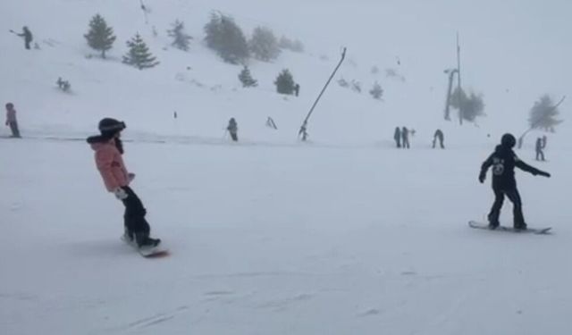 Kartalkaya'da sömestir yoğunluğu