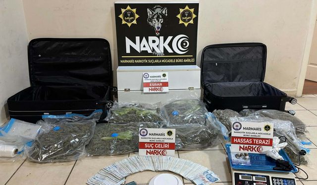 Marmaris'teki uyuşturucu operasyonu: 5 tutuklama