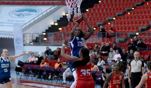 Melikgazi Kayseri Basketbol - Emlak Konut: 86-92