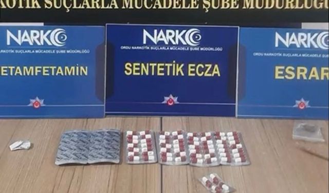 Ordu'da uyuşturucu operasyonu; 6 tutuklama