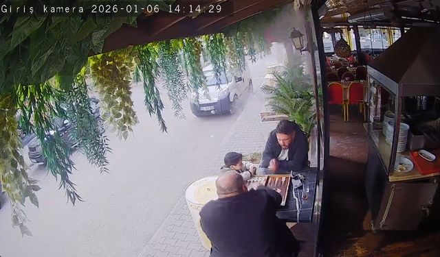 Restorandaki klimanın dış ünitesi patladı